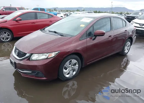 2014 Honda Civic Lx from USA, damaged, VIN 19XFB2F57EE266522